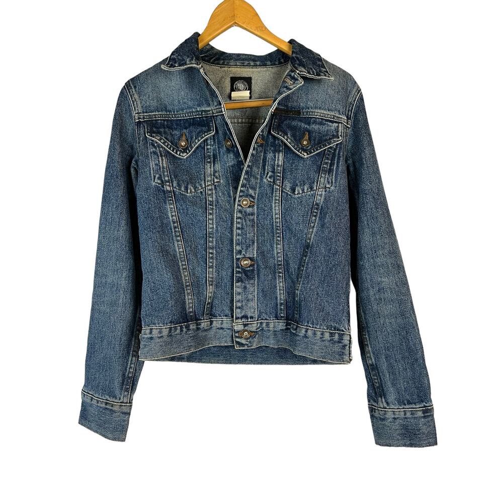 DKNY vintage denim Jean jacket cotton size small 100% cotton Womens